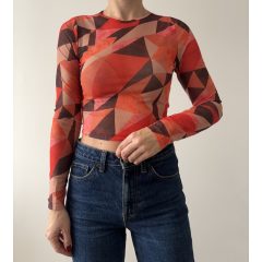 Shein mintás felső