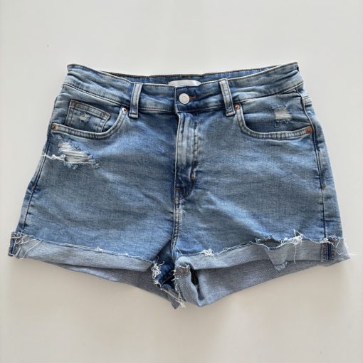 H&M kék farmer rövidnadrág