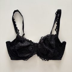 Victoria's Secret fekete csipke melltartó