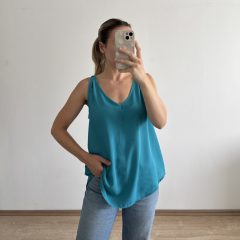 Amisu kék top