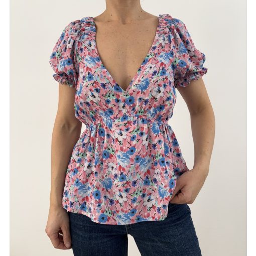 George virágos felső