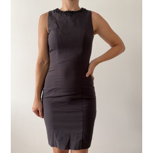 H&M fekete köves ruha