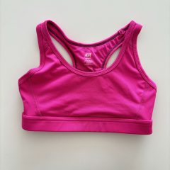 H&M pink sportmelltartó