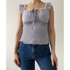 Shein darázsolt top