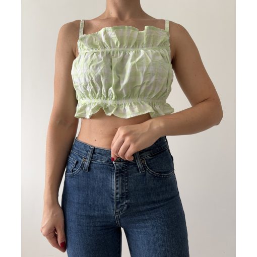 H&M kockás top