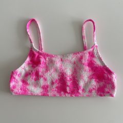 Primark pink batikolt bikini felső