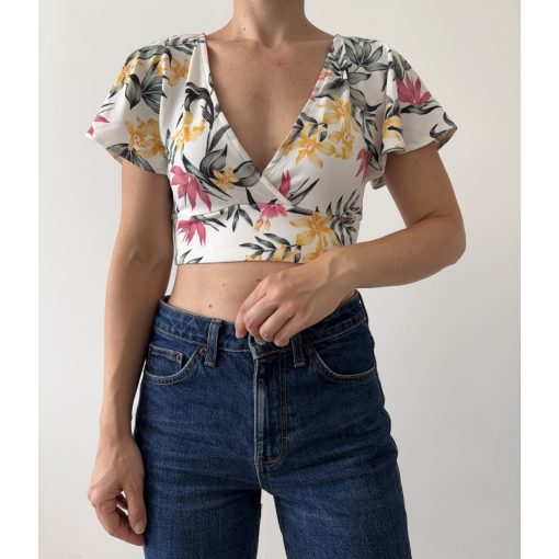 H&M crop felső