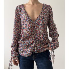 H&M színes virágos felső