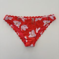 H&M piros virágos bikini alsó