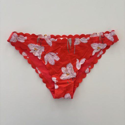 H&M piros virágos bikini alsó