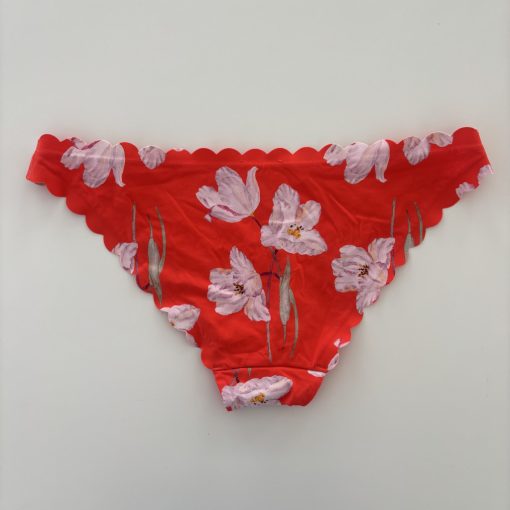 H&M piros virágos bikini alsó