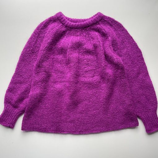 Zara lila kötött pulóver