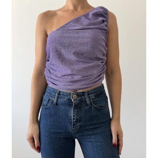 Shein csillogós top