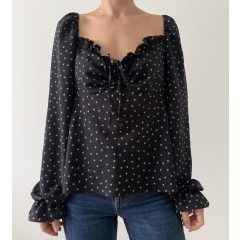 Topshop csillagos felső