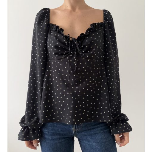 Topshop csillagos felső