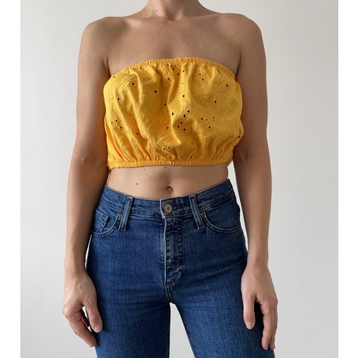 ÚJ Narancssárga crop top