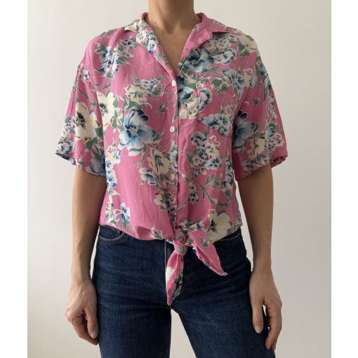 Levi's rózsaszín virágos ing