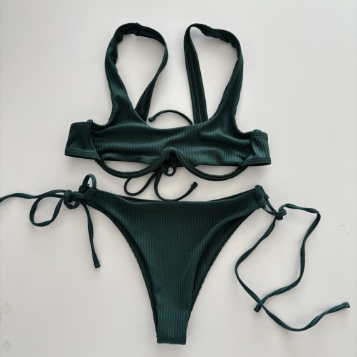 Zöld bikini szett