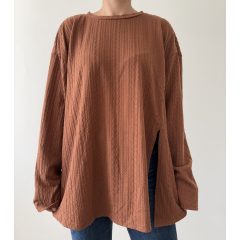 Shein barna pulóver