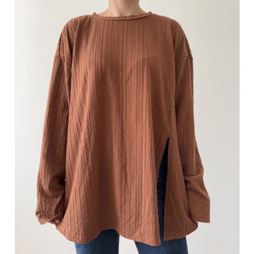 Shein barna pulóver