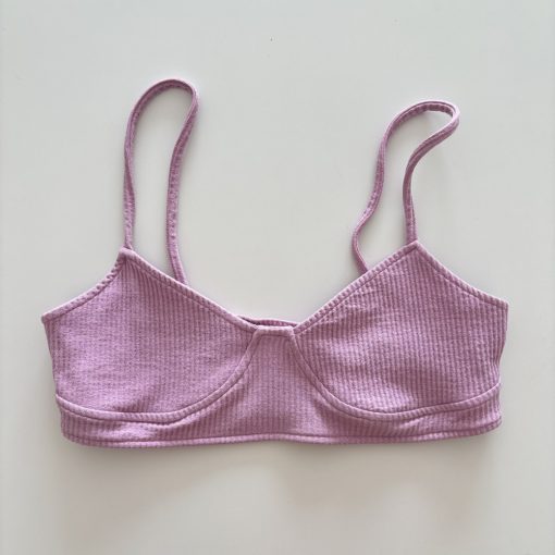 Bershka rózsaszín crop top