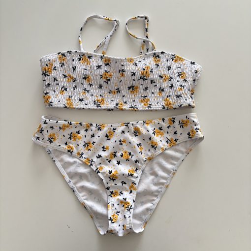 Shein virágos bikini szett