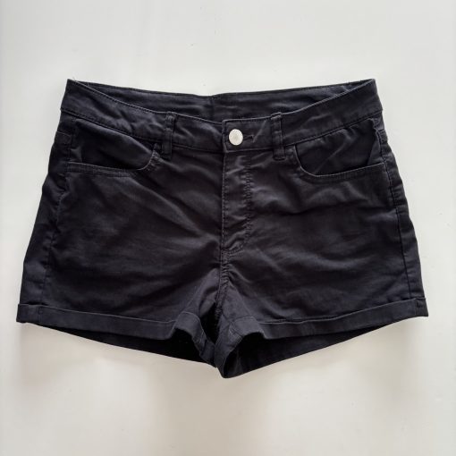 H&M fekete rövidnadrág