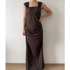 Shein barna maxi ruha
