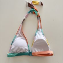 Csíkos bikini felső