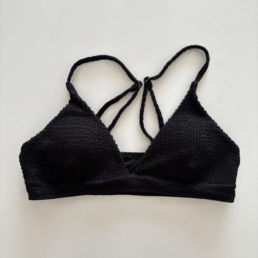Shein fekete bikini felső