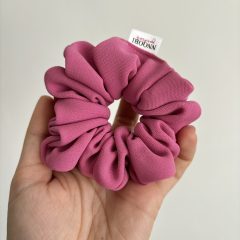 Pink scrunchie