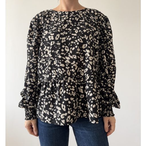 New Look mintás blúz