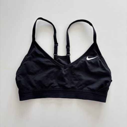 Nike fekete sportmelltartó