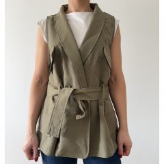 ÚJ Boohoo khaki mellény