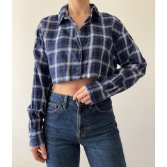 H&M kék kockás ing