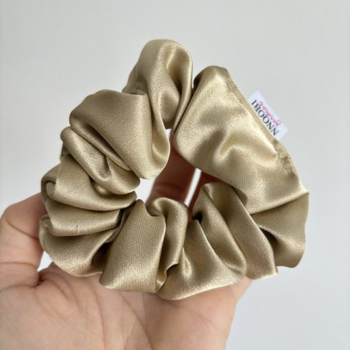 Golden scrunchie