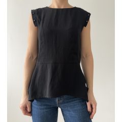 H&M fekete felső