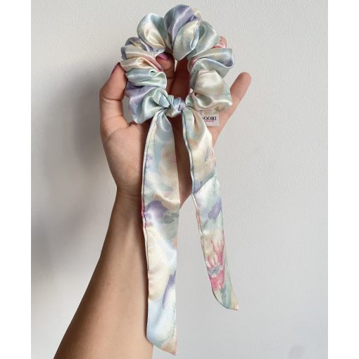 Pastel floral scrunchie (Bunny-L)