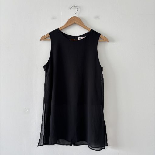 H&M fekete felső