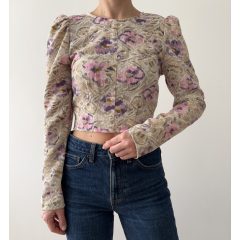 H&M virágos felső