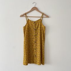 Primark sárga virágos ruha