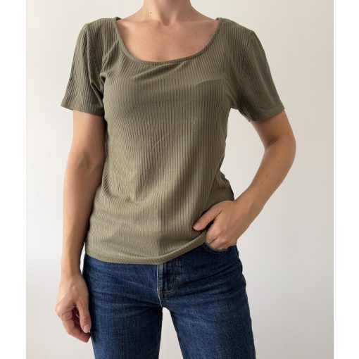 Amisu khaki felső