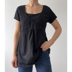 H&M mama fekete póló
