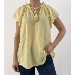 H&M sárga virágos felső