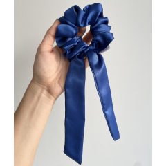 Navy blue scrunchie (Bunny-L)
