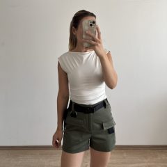 Cropp khaki rövidnadrág