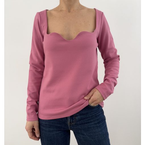 H&M rózsaszín felső