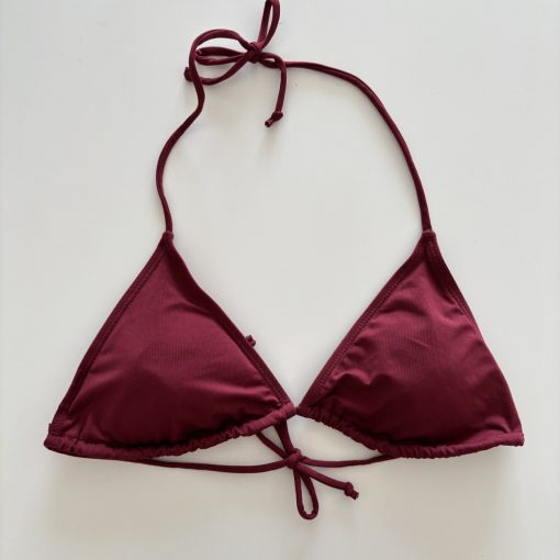 Primark bordó bikini felső