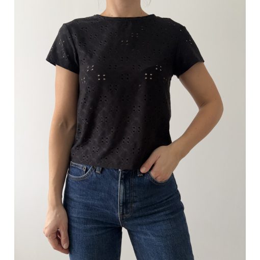 Stradivarius fekete felső