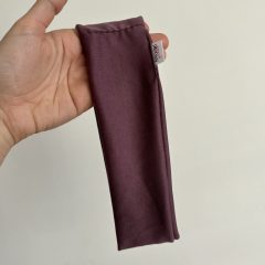 Purple elastic hairband